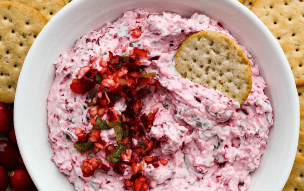 Holiday Cranberry Jalapeno Dip: Perfect Balance of Sweet, Tart & Heat
